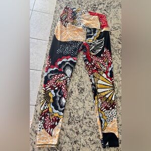 Multicolor Floral Free People Leggings